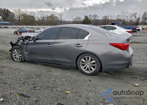 2015 Infiniti Q50 Base from USA, damaged, VIN JN1BV7AR5FM418963